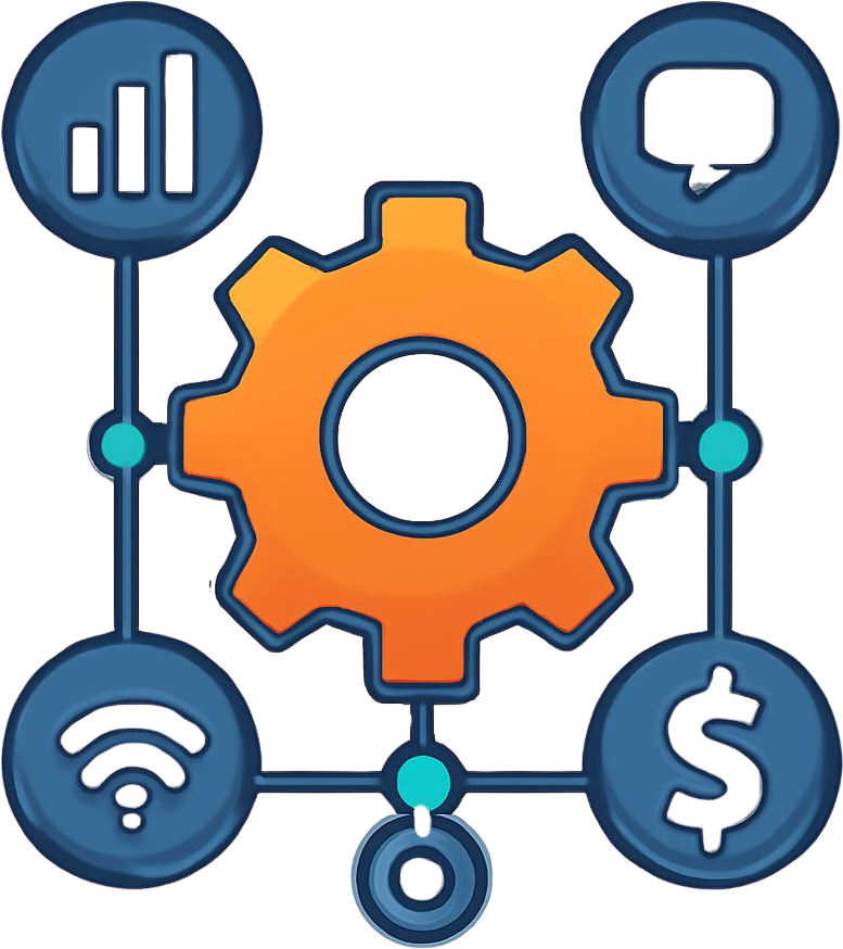 أيقونة إطلاق منتجات الخدمات الرقمية المساندة